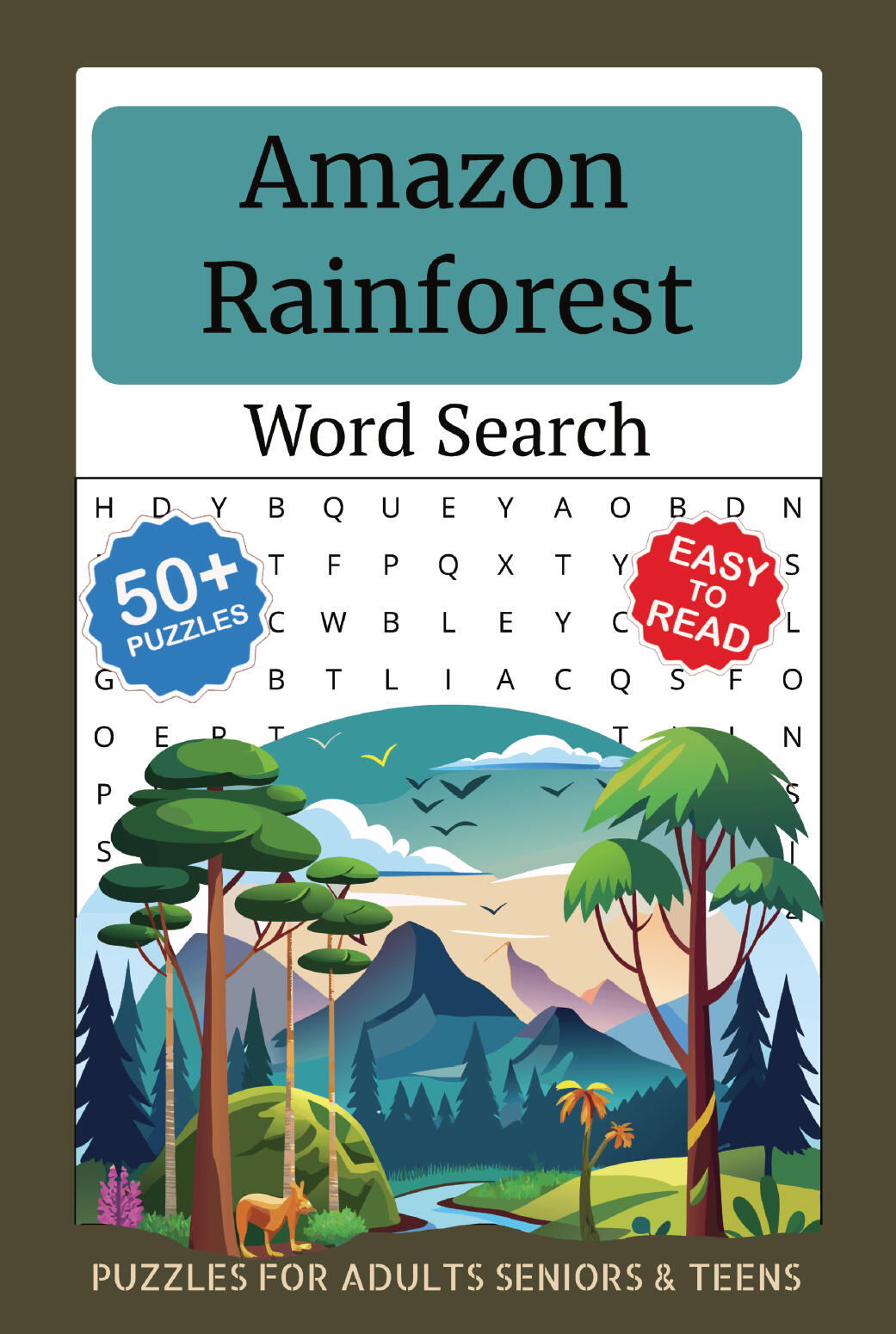 Amazon Rainforest Word Search